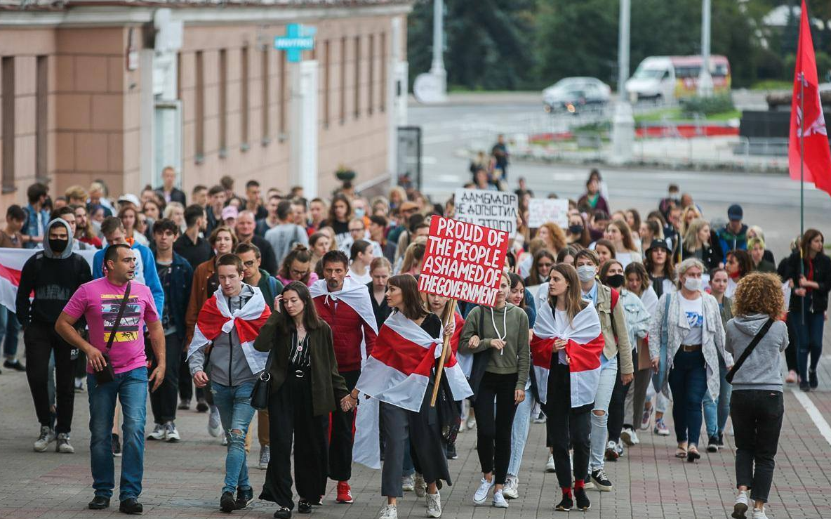 protest Belarus entrepreneurs