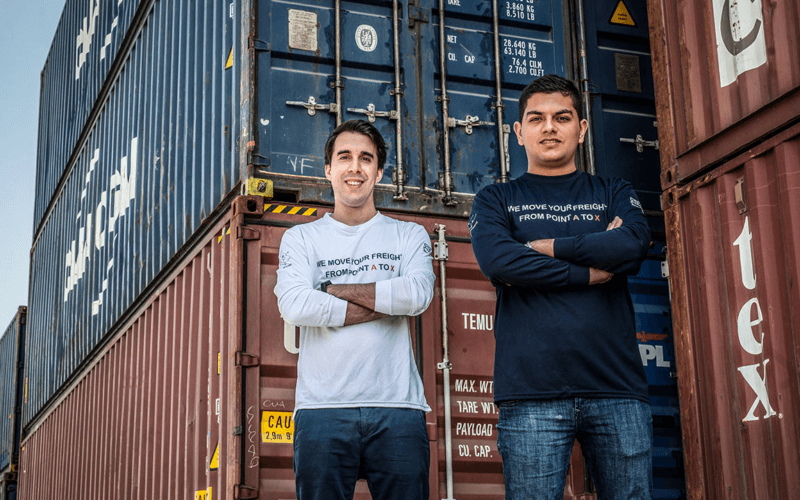 Nowports CEO Alfonso de los Rios, right, and COO Maximiliano Casal.Source: Nowports