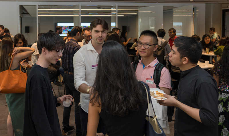 The Vertical's Sales & Exit event at Civic Hall during NY Tech Week. Credit: Richard Y Goodman