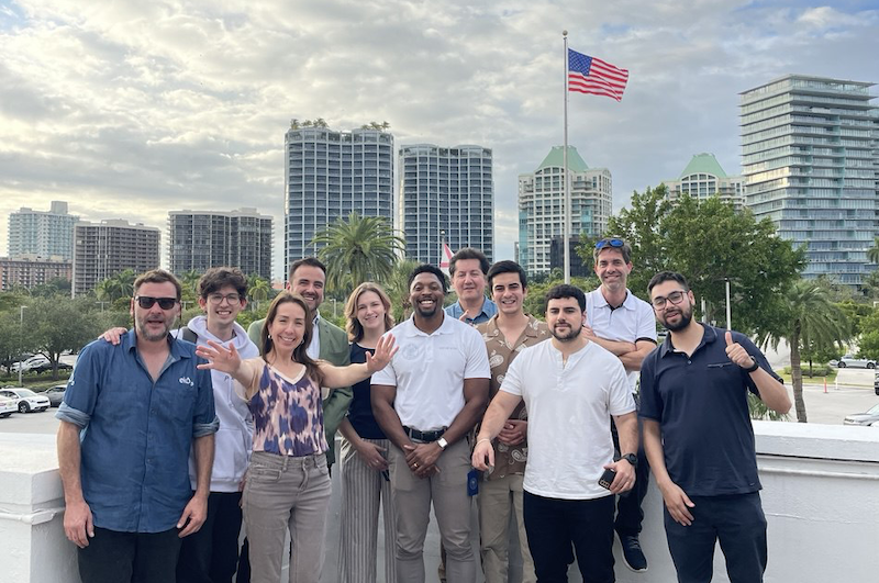 The Startup Biobío program founders and participants in Miami Florida. Credit: Startup Biobío