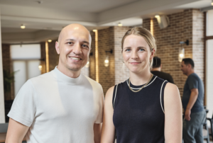 Julia Collins, founder, and Kadir Fuzaylov, head of product & tech, Truss. Credit: Truss