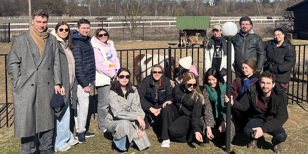 LetsData team in Ukraine. Credit: LetsData